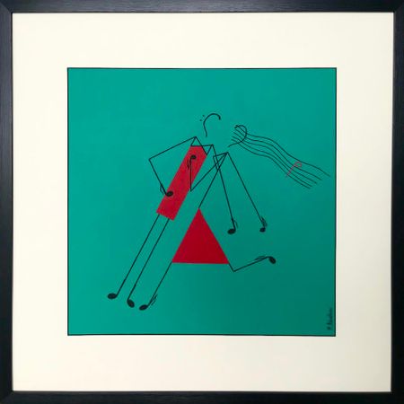 Мария Полушкина (Картина, живопись - 
                  40 x 40 см) Танец