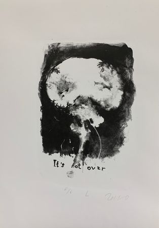 Александра Гарт (Графика печатная - 
                  26 x 36 см) It’s not over