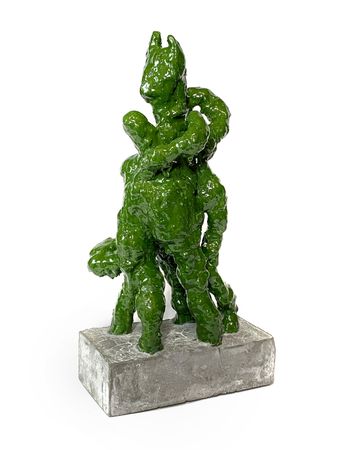 Анастасия Трапезникова (Скульптура - 
                  18 x 36 см) Homo Inscrutabilis