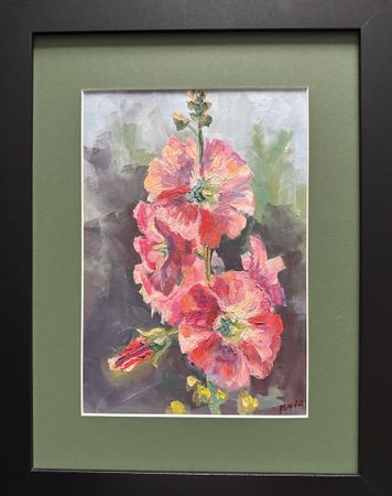 Светлана Пузанова (Авторская графика - 
                  35 x 45 см) Люби меня люби