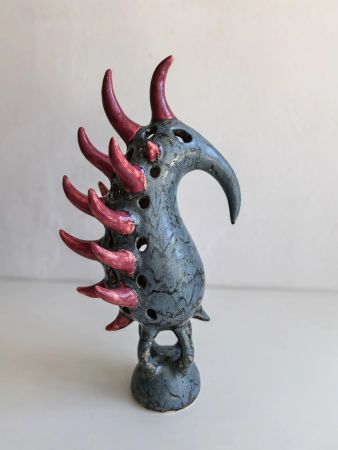 Константин Гречанов (Скульптура - 
                  14 x 46 см) Панк-Трепанг