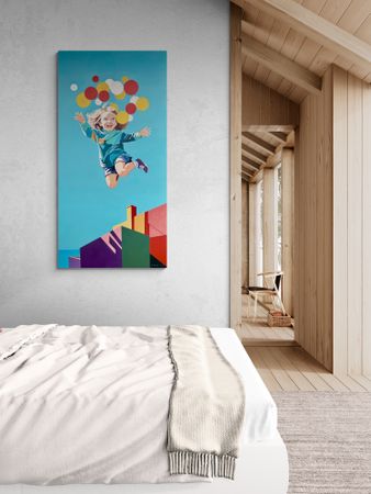 Кристина Хацкевич (Картина, живопись - 
                  100 x 200 см) Полет