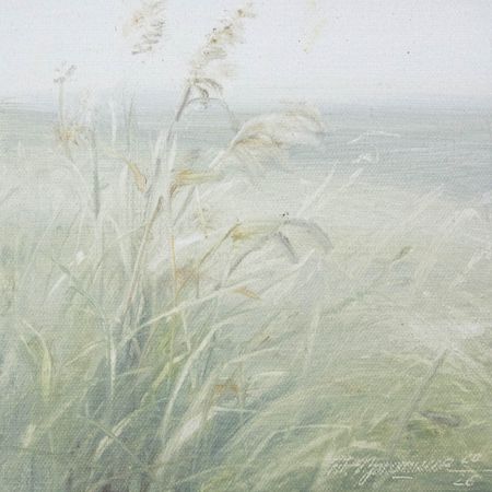 Татьяна Прокшина (Картина, живопись - 
                  20 x 20 см) Миниатюра 65. Колоски