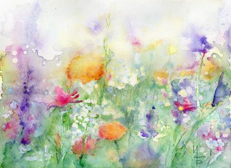 Ирина Булдина (Авторская графика - 
                  31 x 23 см) Лето