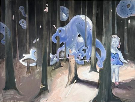 Кристина Пуршина (Картина, живопись - 
                  200 x 150 см) Сон №1