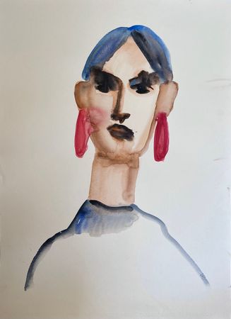 Любовь Ремизова (Авторская графика - 
                  56 x 76 см) Formlessness