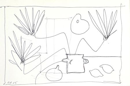 Марсель Ялалов (Авторская графика - 
                  32 x 23 см) Объекты