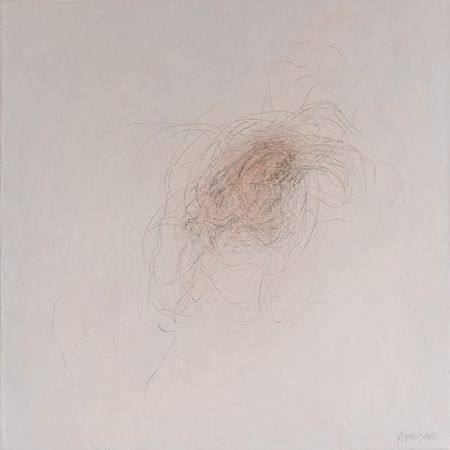 Юлия Агеносова (Картина, живопись - 
                  50 x 50 см) Обет молчания. День 1-й