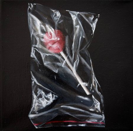 Татьяна Вафина (Картина, живопись - 
                  20 x 20 см) Чупик