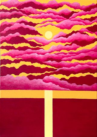 Юлия Мананникова (Картина, живопись - 
                  50 x 70 см) Sunset 2026