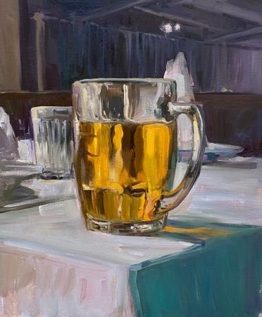 Вячеслав Кривцов (Картина, живопись - 
                  50 x 60 см) Ерш