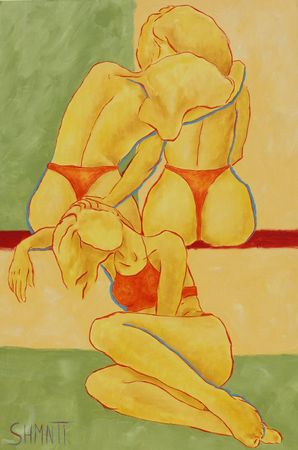 Shomina Ti (Картина, живопись - 
                  80 x 120 см) Баланс