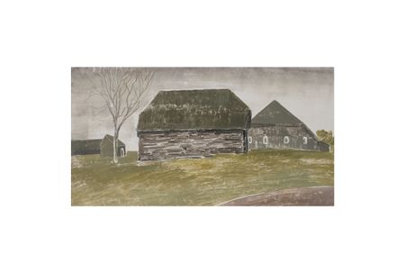 Мария Стадник (Графика печатная - 
                  70 x 50 см) Landscape 71.3