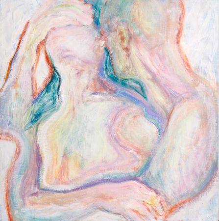 Серафима Беневольская (Картина, живопись - 
                  40 x 40 см) Память