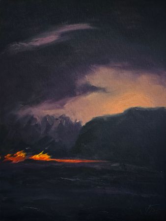 Александр Буданов (Авторская графика - 
                  30 x 40 см) Пространство 21