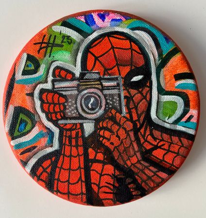 Динара Хёртнагль (Картина, живопись - 
                  20 x 20 см) Generation Pepsi. Cheese!