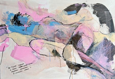 Ирина Ильина (Картина, живопись - 
                  70 x 50 см) Марионетка