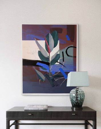 Картина, живопись Ficus/Фикус – Александра Савина, 80 x 100 см