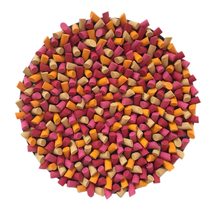 Юрий Ростиславский (Объект - 
                  40 x 40 см) Искры