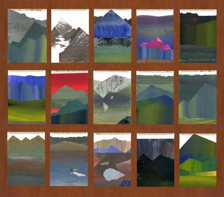 Михаил Евлаков (Объект - 
                  125 x 110 см) Горная дорога