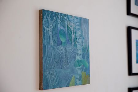 Анастасия Лимонова (Картина, живопись - 
                  40 x 40 см) Хоровод