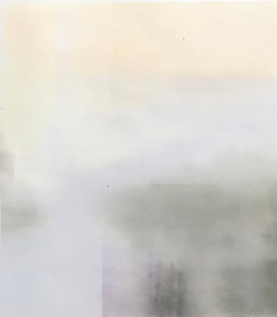 NATALIA FROLOVA (Авторская графика - 
                  75 x 75 см) Mental landscape #15