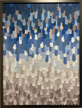 Наталья Наумова (Картина, живопись - 
                  63 x 83 см) Дождь#1