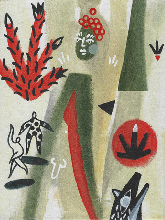 Лена Романовская (Авторская графика - 
                  27 x 32 см) Оттепель