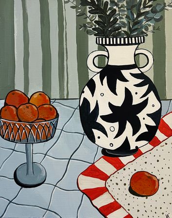 Анна Холоша (Картина, живопись - 
                  24 x 30 см) Рождественские ароматы
