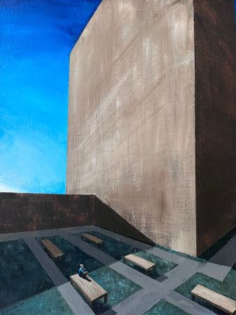 Ирина Сдобнова (Картина, живопись - 
                  30 x 40 см) Перекус