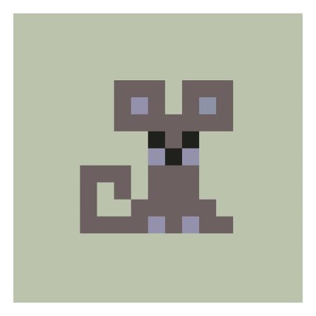 Иван Тузов (Графика цифровая (принты) - 
                  40 x 40 см) Миу
