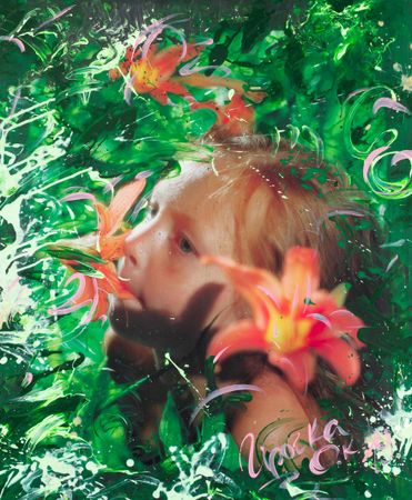 Олег Кулик (Фотография - 
                  74 x 88 см) Ирочка