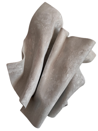 Ксения Бухтеева (Скульптура - 
                  60 x 68 см) Винтажная драпировка