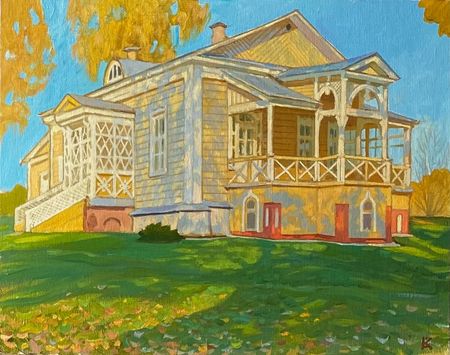 Алексей Кротов (Авторская графика - 
                  30 x 24 см) Усадьба Мураново им. Ф.И. Тютчева