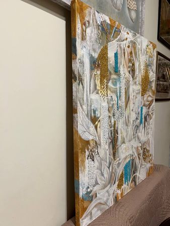 Альбина Бунина (Картина, живопись - 
                  60 x 70 см) Многослойность памяти