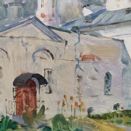 Регина Буглеева (Авторская графика - 
                  50 x 40 см) Солнечный день