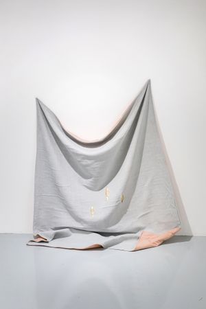 Андрей Дмитренко (Вышивка - 
                  145 x 175 см) Wounds of unknown matter