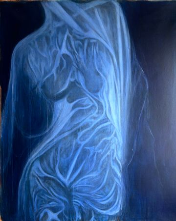 Алина Алнаи (Картина, живопись - 
                  100 x 120 см) Поглощение