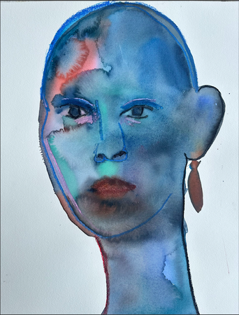 Любовь Ремизова (Авторская графика - 
                  38 x 54 см) Formlessness