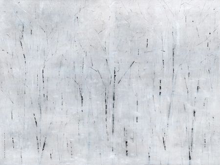 Ася Багаева (Картина, живопись - 
                  120 x 90 см) Березовая роща 2
