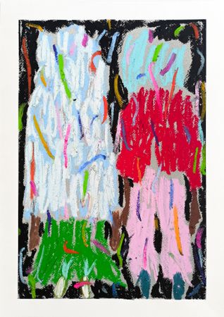Дарья Растунина (Авторская графика - 
                  29 x 42 см) Без названия