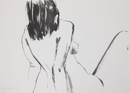 ONKIROSU (Авторская графика - 
                  63 x 43 см) Взгляд изнутри