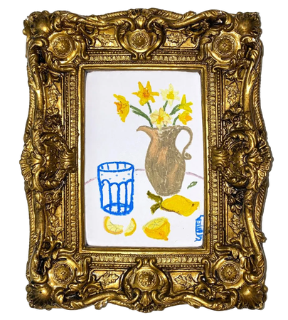 Катя Афонина (Авторская графика - 
                  17 x 21 см) Narcissus