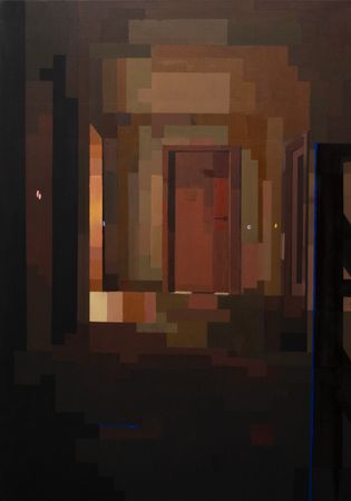 Анна Мельниченко (Картина, живопись - 
                  70 x 100 см) Второй этаж