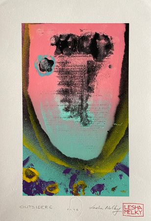 Леша Мелки (Авторская графика - 
                  30 x 40 см) OUTSIDER 6