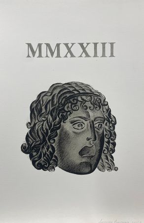 Анастасия Дронова (Графика печатная - 
                  20 x 30 см) Открытка "2023"