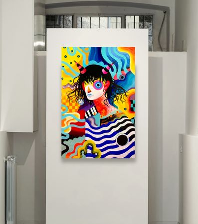Дмитрий Филимонов (Картина, живопись - 
                  80 x 110 см) Mermaid