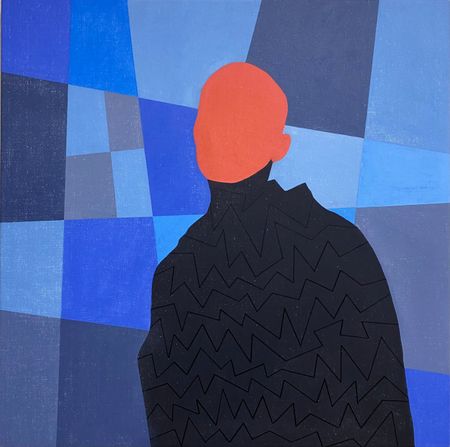 Юрий Ростиславский (Картина, живопись - 
                  70 x 70 см) Модель
