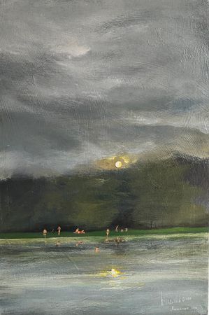 Андрей Алексеенко (Авторская графика - 
                  40 x 60 см) Купальный сезон