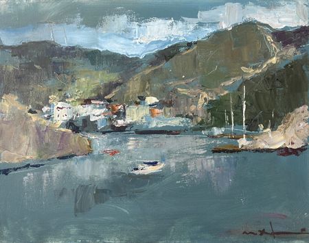 Илья Хахарев (Картина, живопись - 
                  45 x 35 см) В Балаклаве